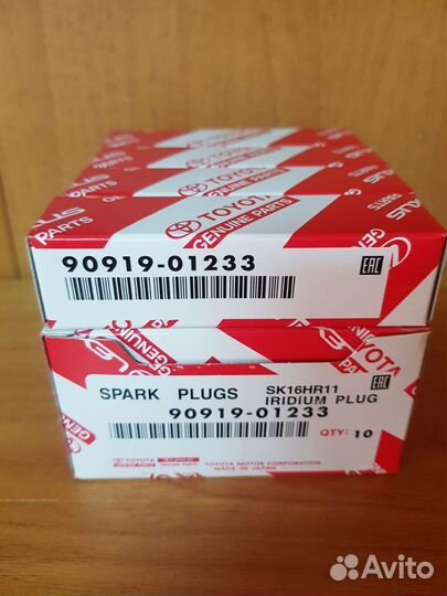 Свечи зажигания toyota