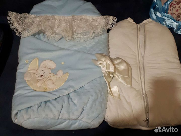 Конверт на выписку для мальчика весна осень