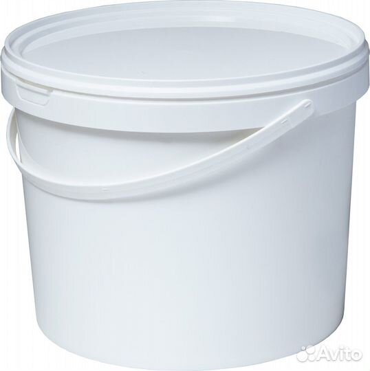 Ведро пластиковое с крышкой 10 литров