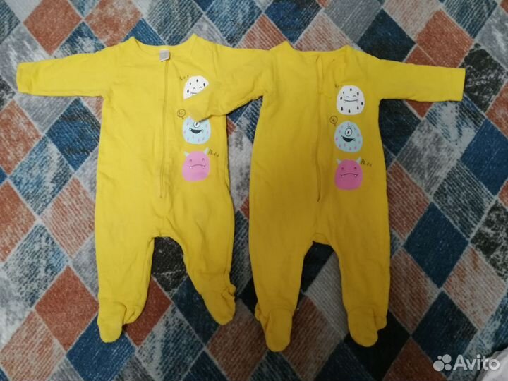 Вещи на двойняшек (близняшек) 68 74