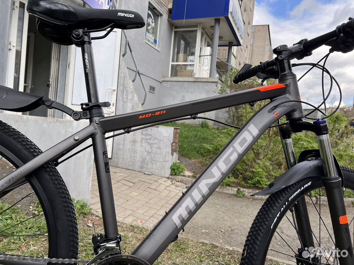 Велосипед алюминиевый с гидравлическими тормозами