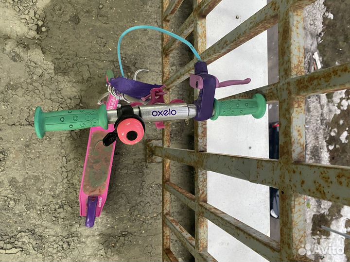 Самокат детский двухколесный бу