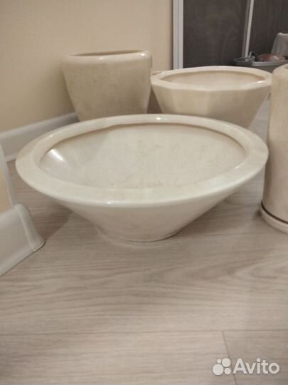 Горшок для цветов керамика бу