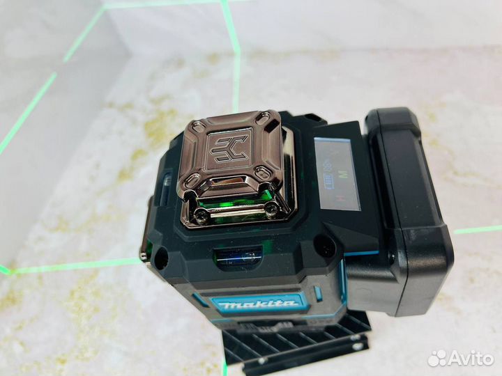 Лазерный уровень makita 4D нивелир 16 линий