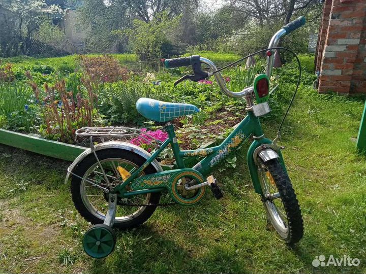 Велосипед детский 4х колесный