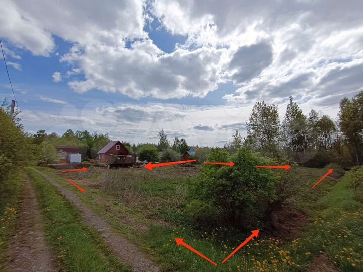 Дача 10 м² на участке 15 сот.