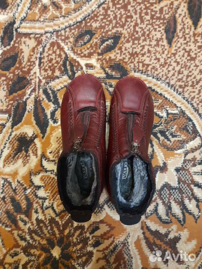 Ботинки женские на меху 38 размер