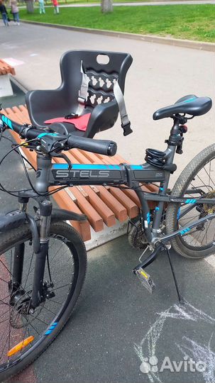 Детское велокресло Bellelli Pulcino, черный