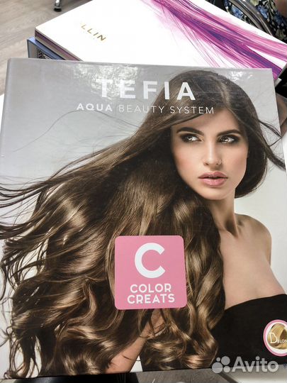 Палитра красок для волос