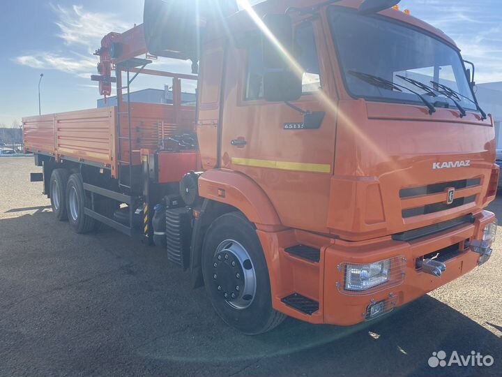 КамАЗ 65115 с КМУ, 2023