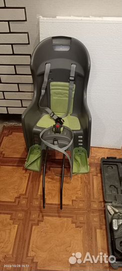 Детское велокресло hoodie 9-22 кг