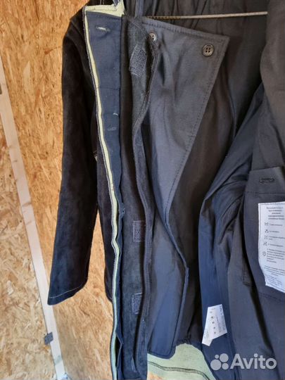 Зимний костюм защитный спилковый сварщика