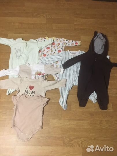 Вещи пакетом на рост 68