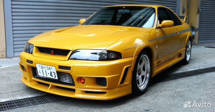 Передний бампер nismo 400R на Nissan Skyline R33