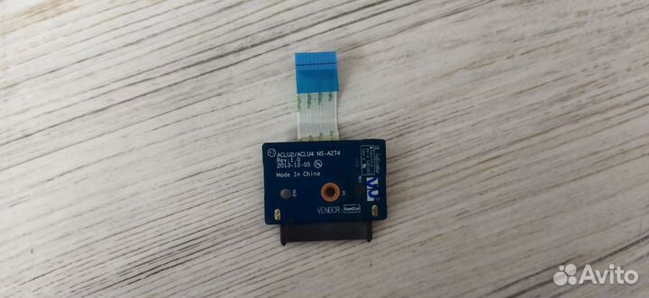 Разъем подключения DVD ноутбука Lenovo G50-30 80G0