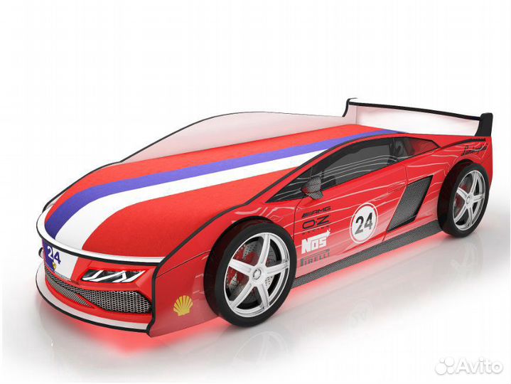 Кровать машина