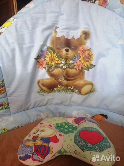 Бортики в детскую кроватку