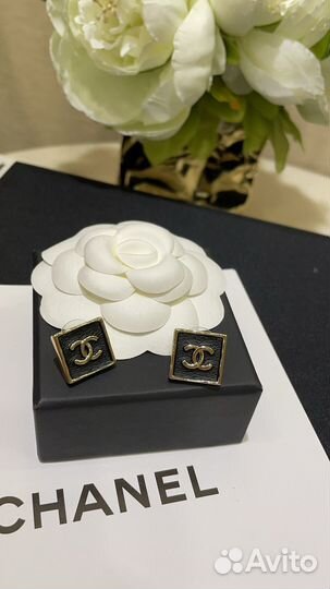 Серьги chanel (premium)