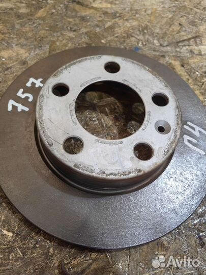 Диски Тормозные и Колодки Задние Гольф 4 Октавия