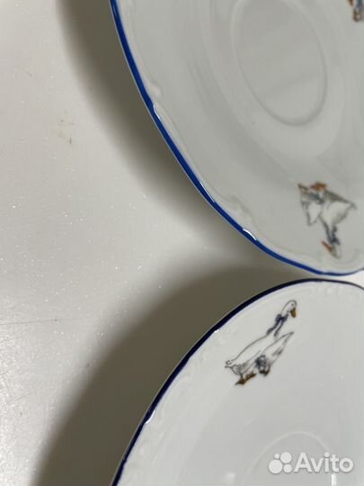 Посуда гуси чехия