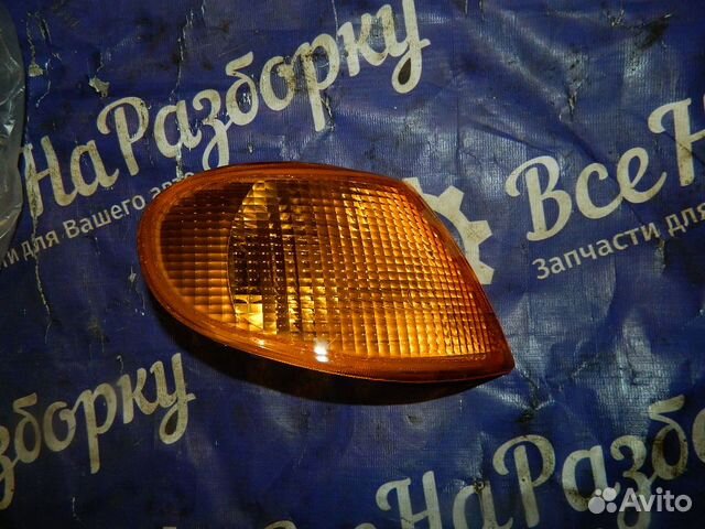 Поворотник ваз 2114 правый рыжий