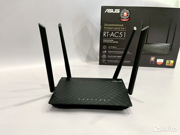 Wifi роутер asus RT-AC51