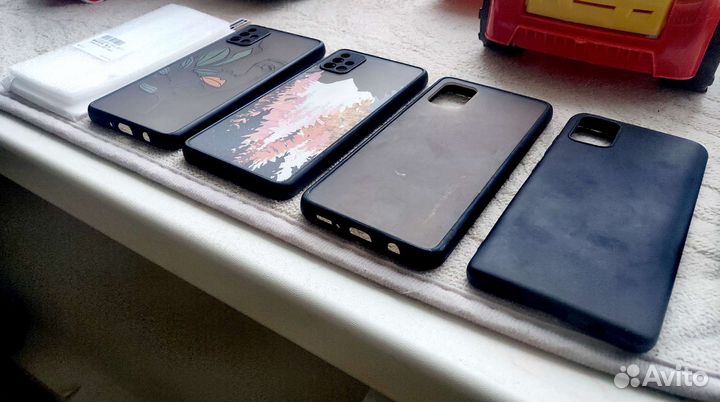 4 Чехла+стекло для Samsung A51 Новые