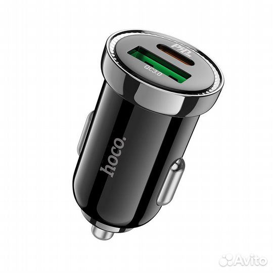 Автомобильное зарядное устройство hoco Z44 Leading