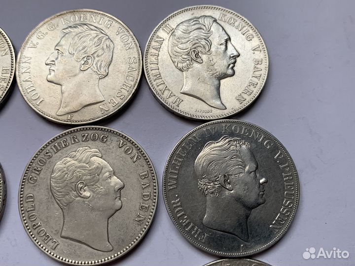 Монеты-11.Серебро.Германия.Австрия