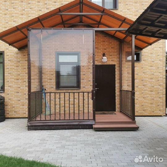 Мягкие и гибкие окна для беседок