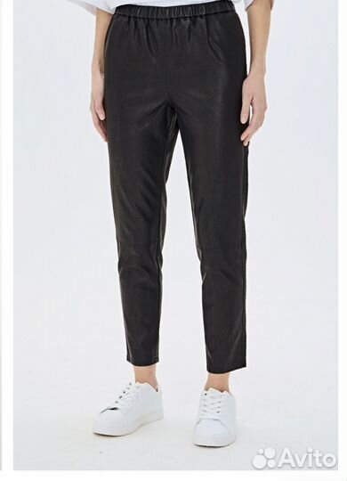 Кожаные штаны женские