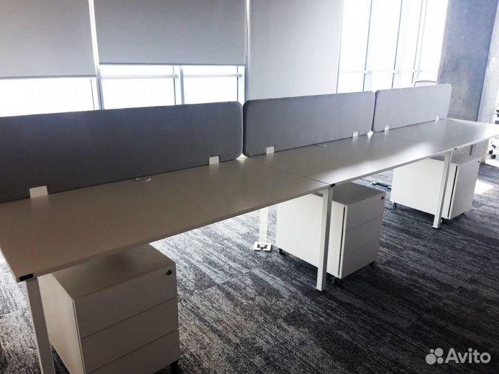 Стол офисный Бенч система Standard (Эстония)