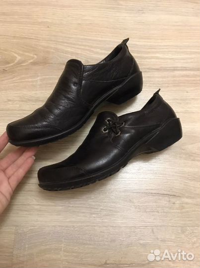 Туфли кожаные