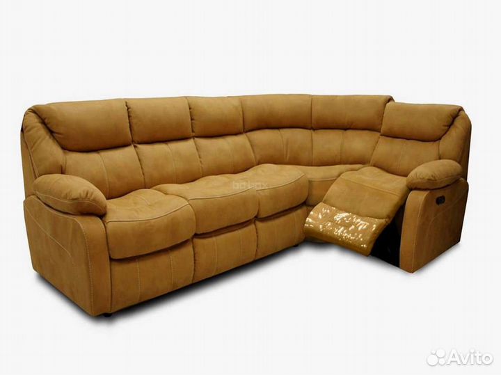 Диван Инфинити эк сетка угловой 3у1 с реклайнером