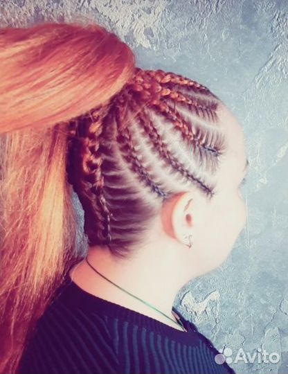 Локоны, афролоконы, афрорезинки, брейды