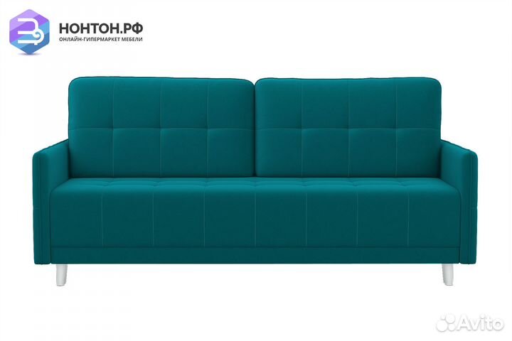Диван пантограф Оксфорд изумрудный