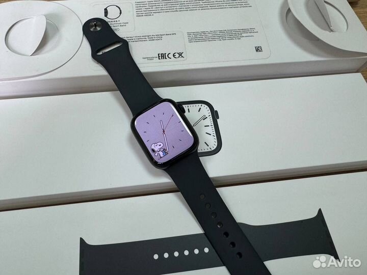 Apple watch S7 45mm Black