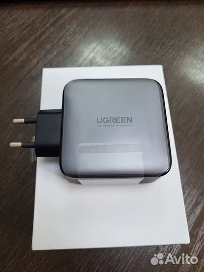 Зарядка Ugreen CD254 2xUSB-C 100W GaN