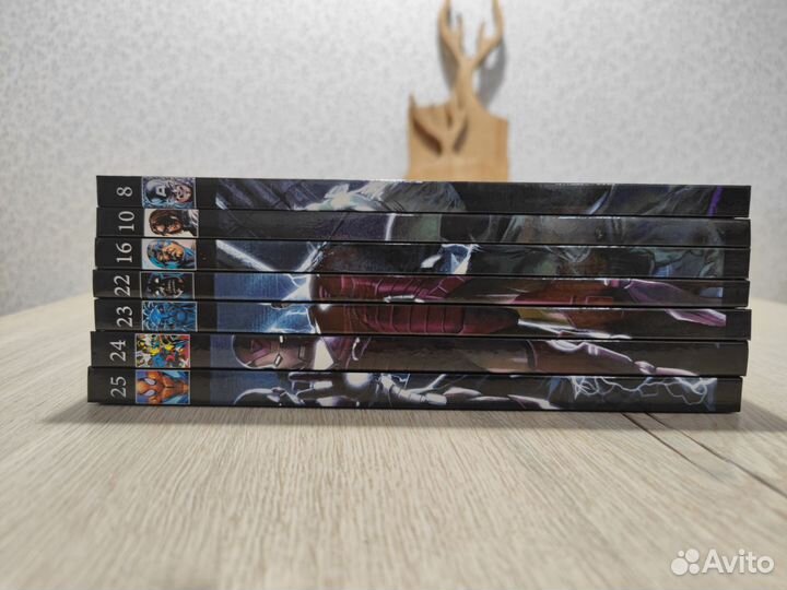 Комиксы Hachette 8, 10, 16, 22, 23, 24, 25