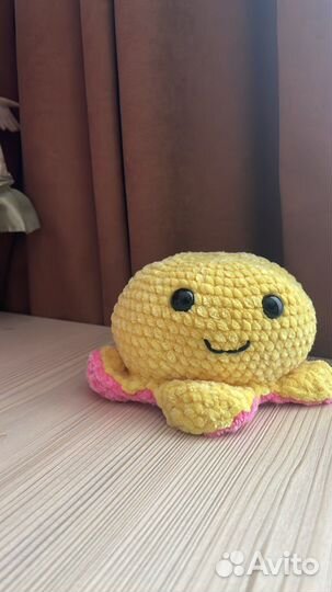 Осьминог перевертыш ручной работы
