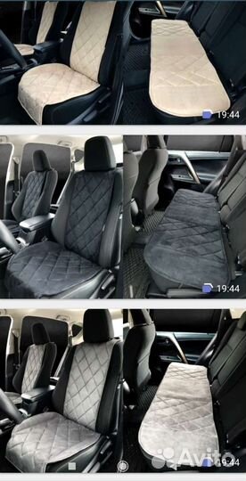 Накидки на сиденья из Алькантары