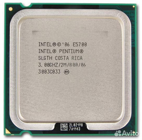 Процессор Intel Dual Core E5700 3.0Ghz LGA775