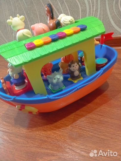 Развивающие игрушки кораблик Ноев Ковчег