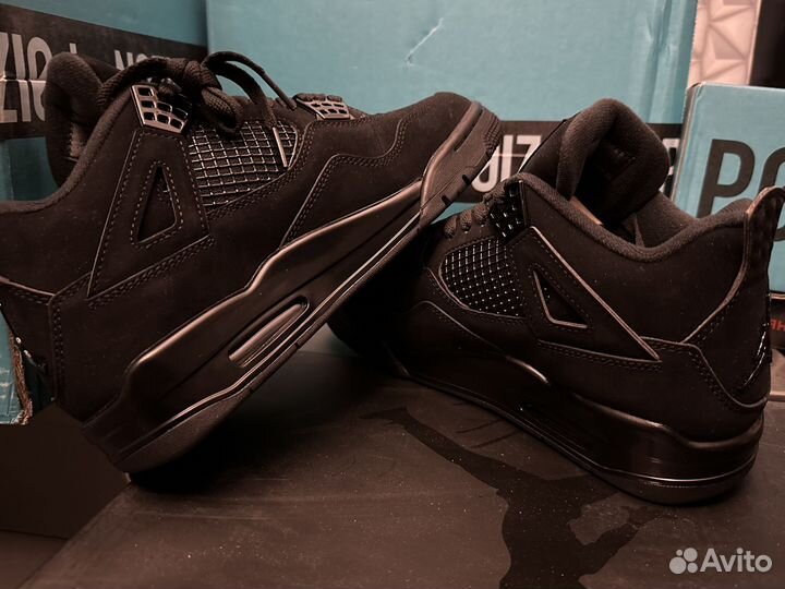 Nike air Jordan 4 black cat оригинал