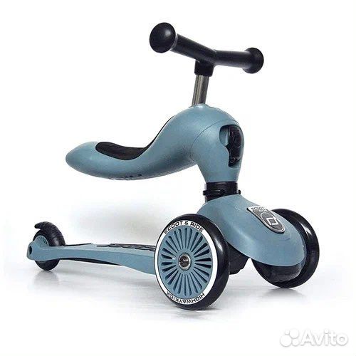 Самокат с сиденьем Scoot & Ride HighwayKick 1