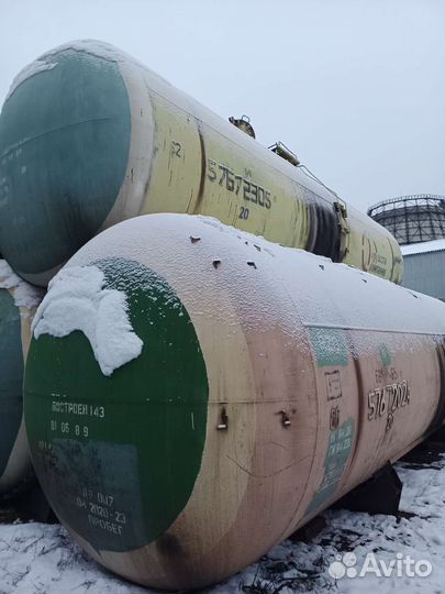 Цистерны, емкости Ж.Д для нефтепродуктов 73 куб.м