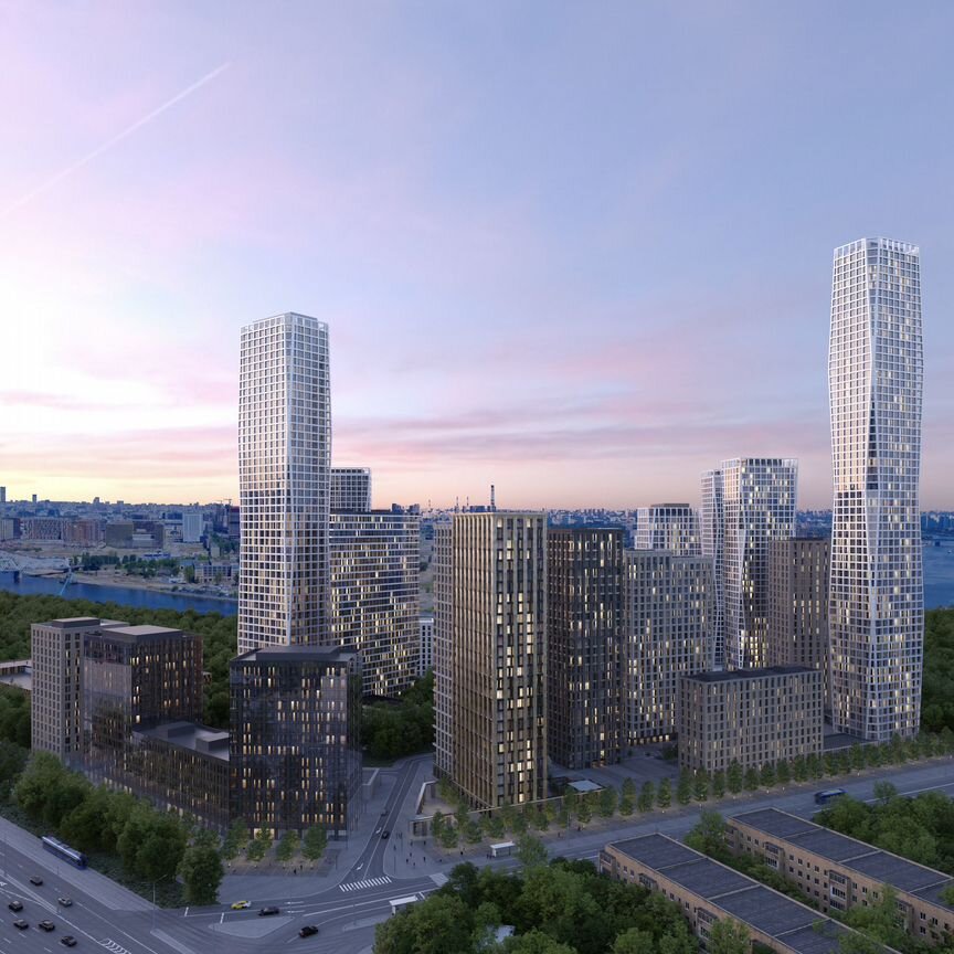 2-к. квартира, 75,1 м², 10/25 эт.