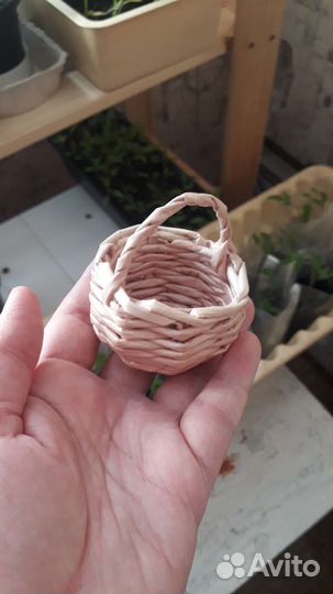 Корзинка для куклы