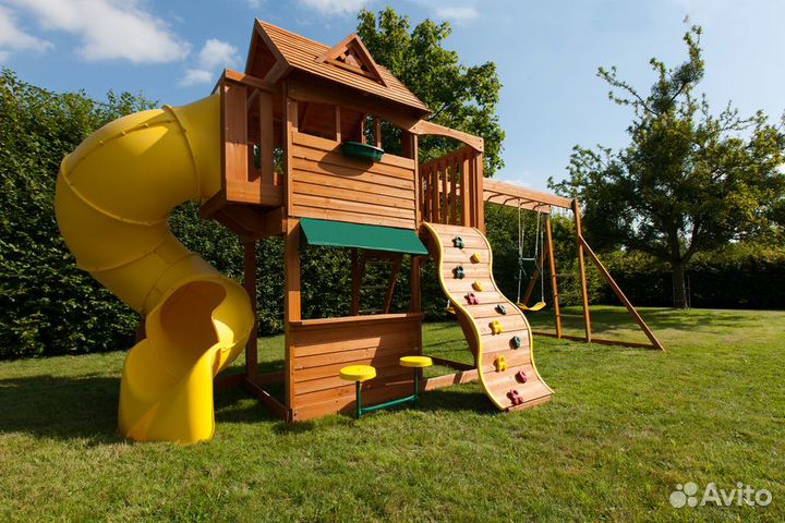 Детская игровая площадка, игровые комплексы