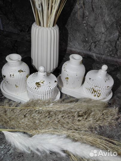 Декоративные наборы из гипса